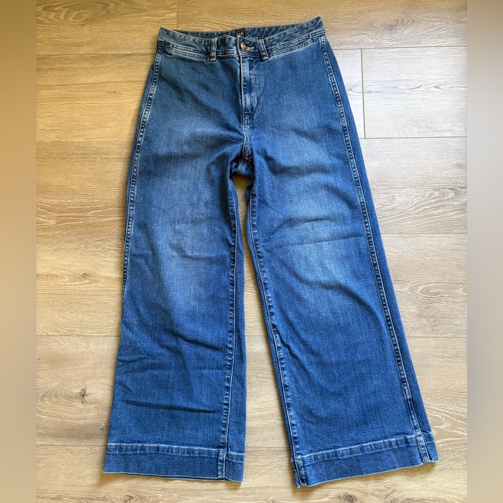 Gap Women’s High Rise Wide Leg Jeans | Size 4/27